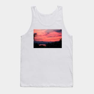 Sunset over Lake Garda Tank Top